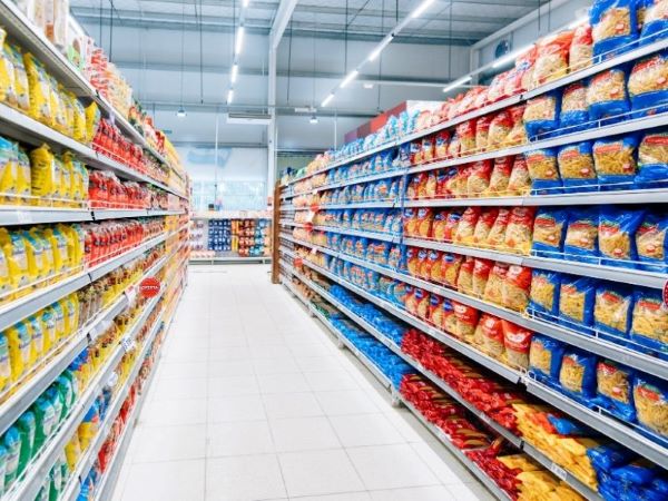 Bố trí lối đi hợp lý ở trong siêu thị